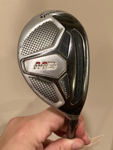 Used Men's TaylorMade M6 Right Handed 3 Hybrid | S Flex | Fujikura