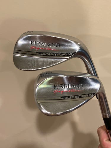 Used Kirkland Signature Right Handed Wedge Set | 52' & 56'