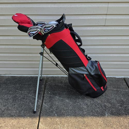 Wilson Profile SGI Partial 8 Club Golf Set Plus Bag RH 5W, 5H, 6-SW, Putter