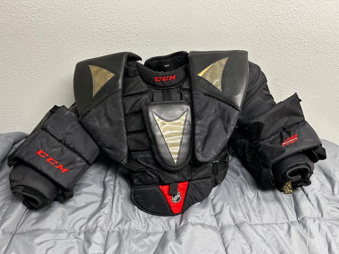 Small CCM AB Pro Goalie Chest Protector (Used)