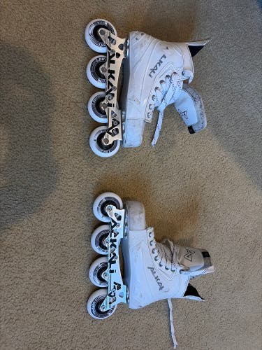 Alkali Cele III Inline Skates Size 6 (Used) new wheels