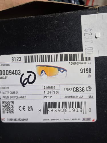 Gold Oakley Sunglasses (New)