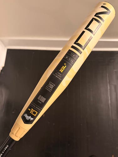 2025 Rawlings Icon Composite USABat Certified Bat (-10) 21 oz 31" (Used)