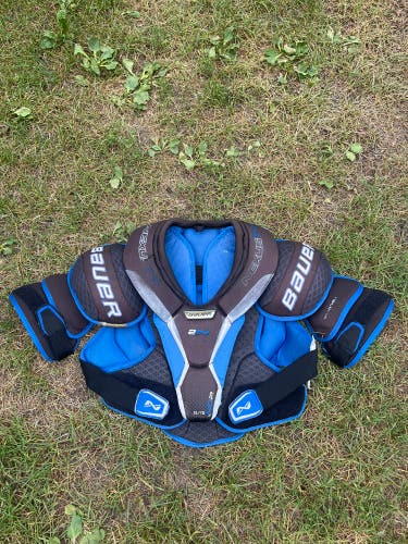 Men's XL Senior Bauer Nexus 2N Shoulder Pads Pro Stock (Used)
