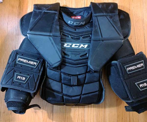 Used Large CCM Premier Goalie Chest Protector