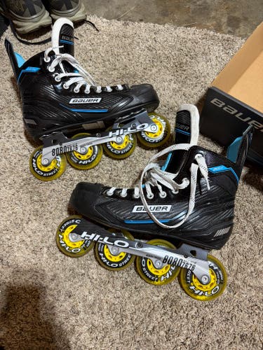 Bauer RSX Inline Skates Regular Width Size 9 (Used)