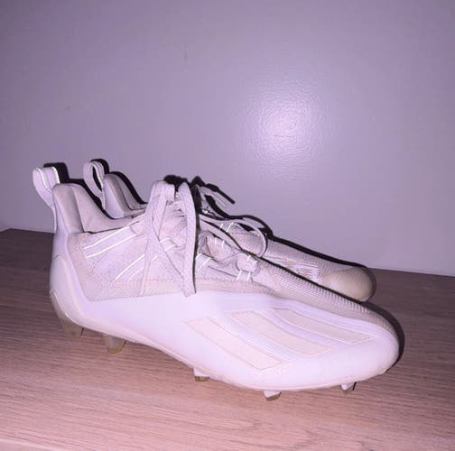 Adidas Adizero 11.0 Football Cleats Cloud White Mens size 9