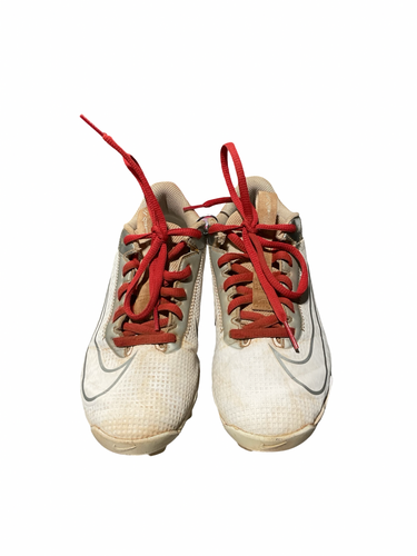 Used Nike VAPOR CLEATS BB/SB Cleats White Junior 04.5 11834-S000055506