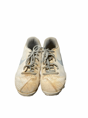 Used Nike FASTFLEX CLEATS BB/SB Cleats White Junior 04.5 11834-S000055402