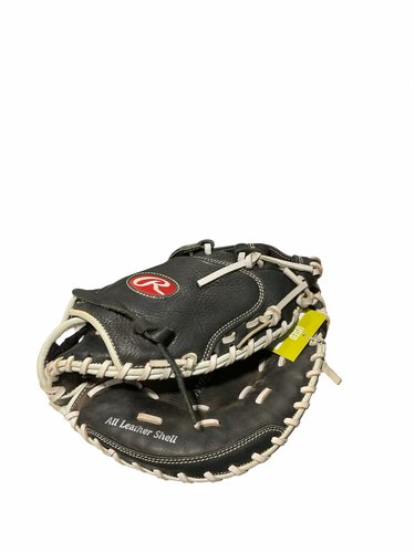 Used Rawlings STORM CATCHERS MITT BB/SB Catchers RH Throw Black 32 1/2" 11834-S000055409