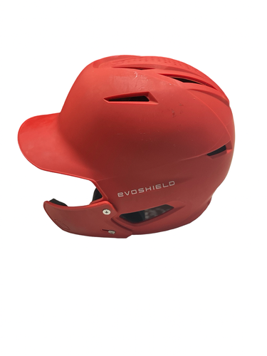 Used Evoshield RED BB HELMET Batting Helmet No Mask Red One Size 11834-S000055731