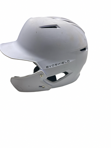Used Evoshield WHT BB HELMET Batting Helmet No Mask White One Size 11834-S000055730
