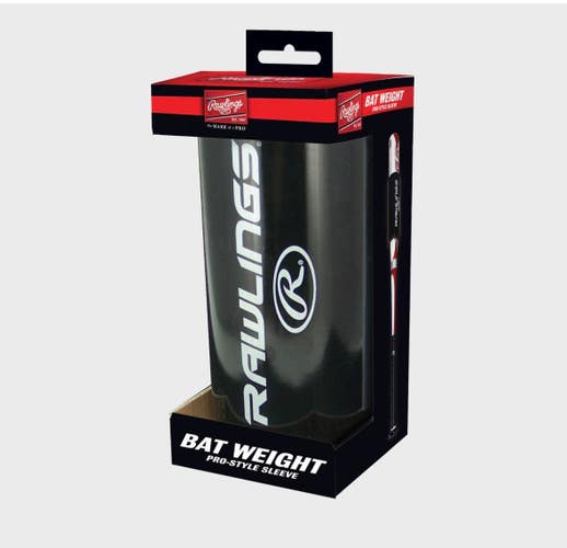 New RAWLINGS PRO STYLE SLEEVE BAT WEIGHT 11834-TNRBWPRO24