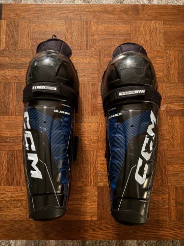 Senior CCM 16" Tacks Classic Shin Pads (USED)