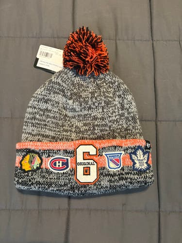 NHL Original 6 NHL Knit Pom gry