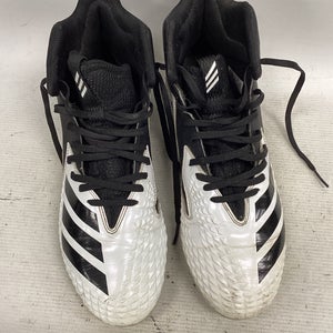 Used Adidas Adult FB Cleats Black And White Senior 11 11851-S000049918