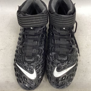 Used Nike FORCE Adult FB Cleats Black And White Senior 11 11851-S000049919