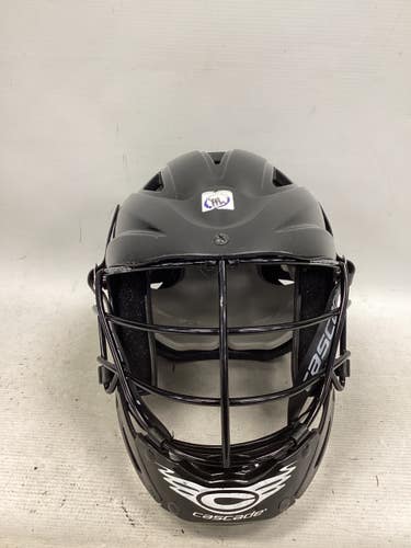 Used Cascade HELMET Lacrosse Helmet Black One Size 11851-S000049900