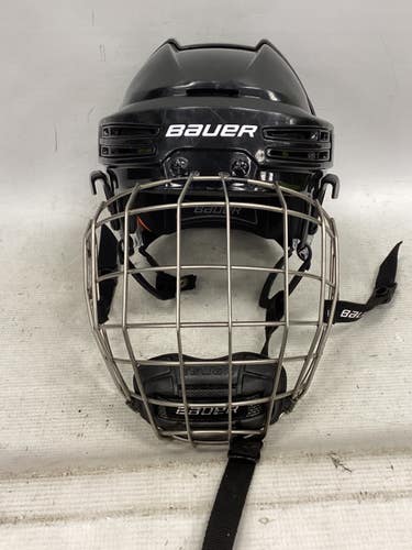 Used Bauer REAKT 55 Helmet Cage Combo Black SM 11851-S000049893
