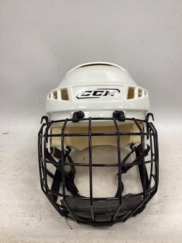 Used CCM 05 Helmet Cage Combo White SM 11851-S000049831