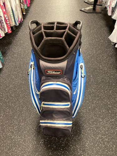 Used Titleist STADRY 14 SLOT Womens Cart Bag Royal Blue 11851-S000050366