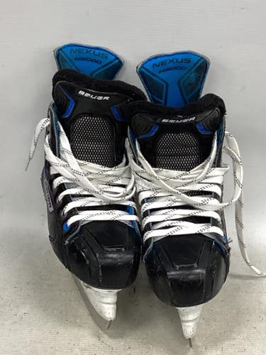 Used Bauer NEXUS 8000 Junior Hockey Skate Junior 04 11851-S000050264