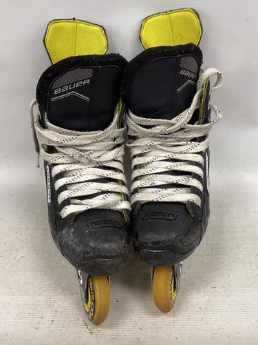 Used Bauer RS Roller Hockey Skates Black Senior 5 11851-S000050261