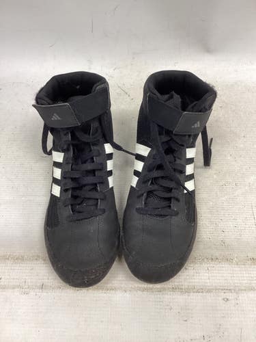 Used Adidas Wrestling Shoes Black Senior 7.5 11851-S000050220