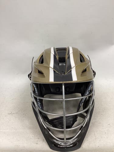 Used Cascade S HELMET Lacrosse Helmet Gold One Size 11851-S000050171