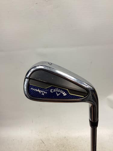 Used Callaway PARADYM X Mens Individual Iron RH 7 Iron 11851-S000050165
