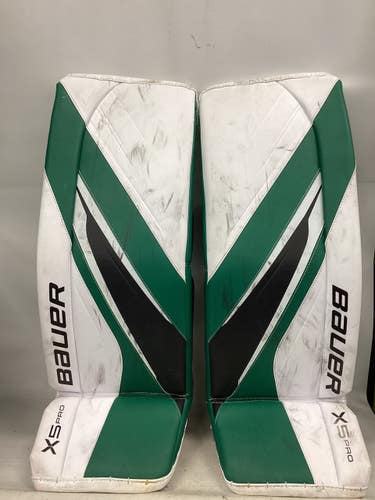 Used Bauer VAPOR X5 PRO PADS Goalie Leg Pads Senior None 34" 11851-S000050130
