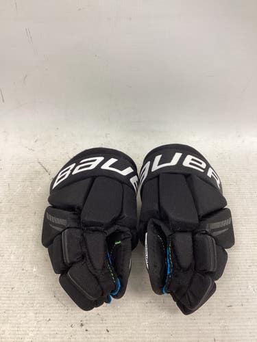 Used Bauer X Youth Gloves Black 9" 11851-S000050076