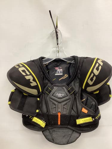 Used CCM TACKS AS-V PRO Youth Shoulder Pads LG 11851-S000050040