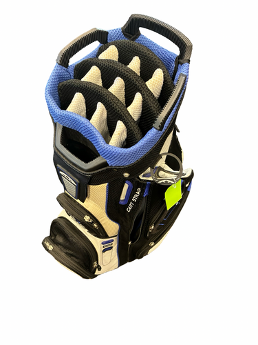 Used Sun Mountain C130 14 WAY Mens Cart Bag Royal Blue 11682-S000137232