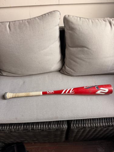 2025 Marucci CATX2 Alloy USABat Certified Bat (-11) 17 oz 28" (Used)