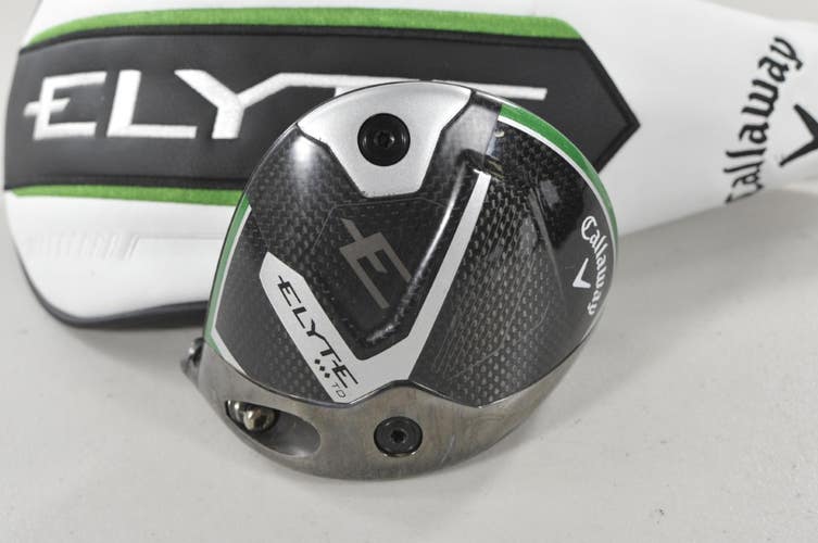 Callaway Elyte Triple Diamond Tour Draw 9* Driver HEAD ONLY with Cover #224132