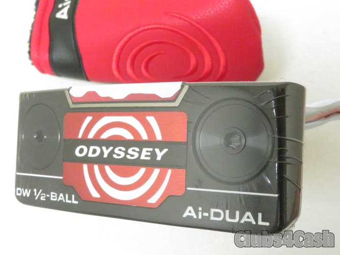 Odyssey Ai Dual DW 1/2 Ball DoubleWide 35" +Cover .. NEW