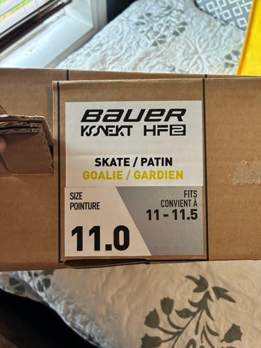 2023 Bauer Konekt HF2 Hockey Goalie Skates Regular Width 11 (New)