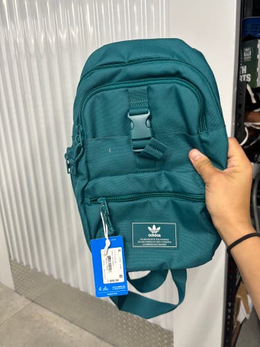 Green Adult Unisex Adidas Backpack (New)