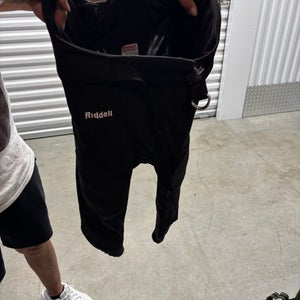 Black Unisex XL Youth Riddell Game Pants (New)