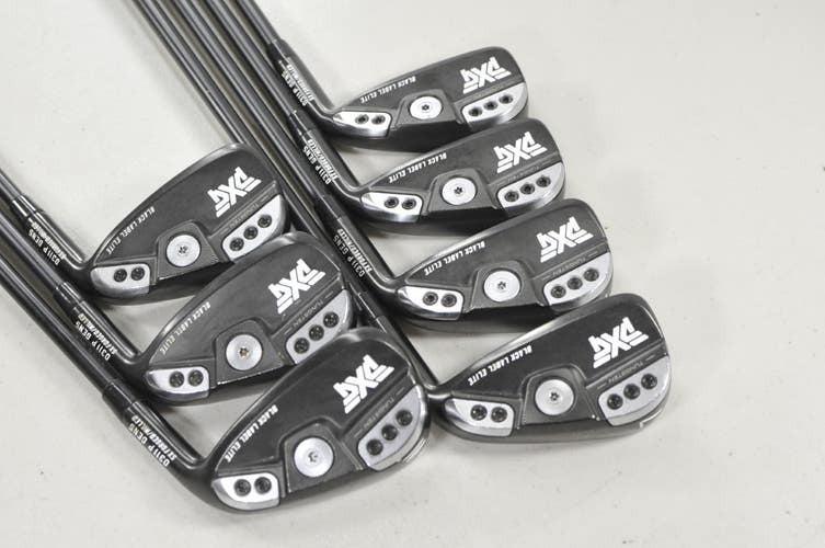 PXG Gen5 0311 P Black Label Elite 4-W Iron Set Regular Flex KBS Graphite #224869