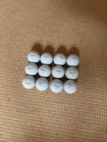 Titleist Pro V1 Balls 12 Pack (1 Dozen) (Used)