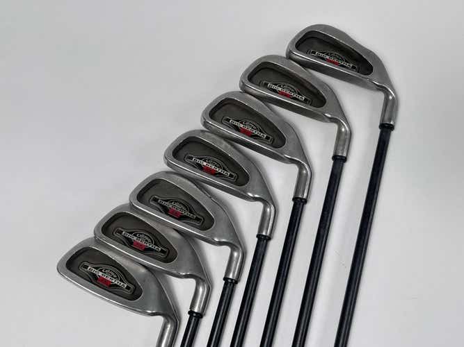 Callaway Big Bertha 1996 Iron Set 3-9 RCH 96 Firm Graphite Mens RH