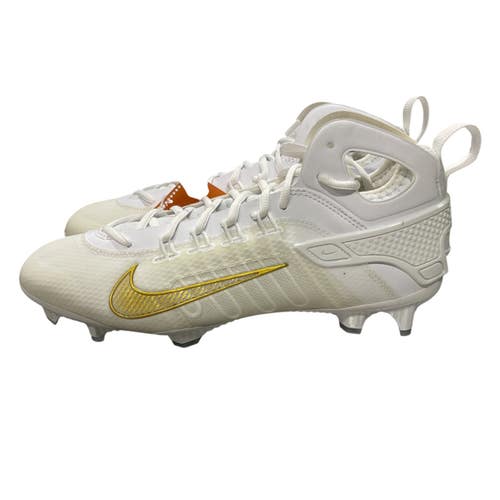 Used Nike LAX Cleats Mens White Senior 9.5 11847-S000037953