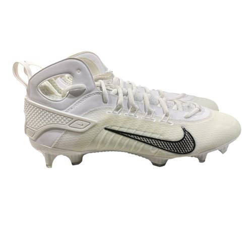 Used Nike LAX Cleats Mens White Senior 9.5 11847-S000037943