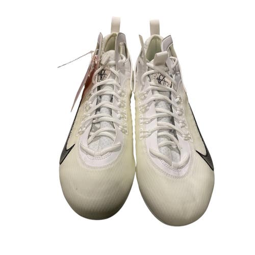 Used Nike LAX Cleats Mens White Senior 13 11847-S000037939