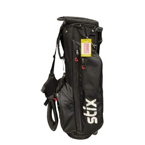 Used Stix STAND BAG Mens Stand Bag Black 11847-S000037836