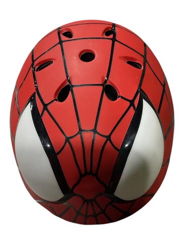 Used Bell SPIDER MAN Bike Helmet Red SM 11847-S000037830