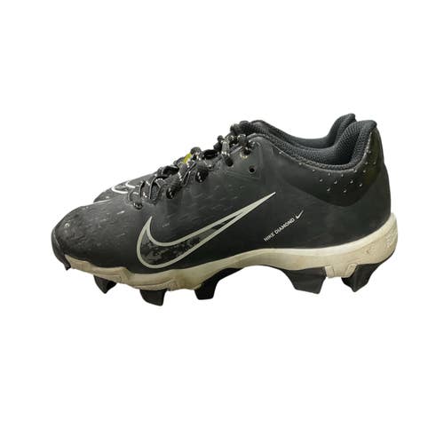 Used Nike HYPER DIADMOND 4 BB/SB Cleats Black Junior 01.5 11847-S000037809