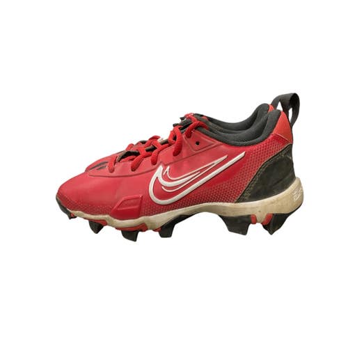 Used Nike FORCE TROUT 9 KEYSTONE BB/SB Cleats Red Youth 13.0 11847-S000037808